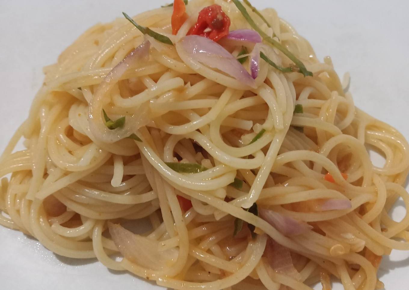 Spaghetti Sambal Matah