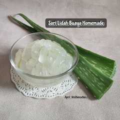 A picture of Sari Lidah Buaya (Homemade).