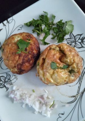 कटोरी ओमलेट (katori omelette recipe in Hindi) रेसिपी मुख्य फोटो