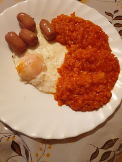Una foto de Arroz a la cubana al estilo de mi abuela