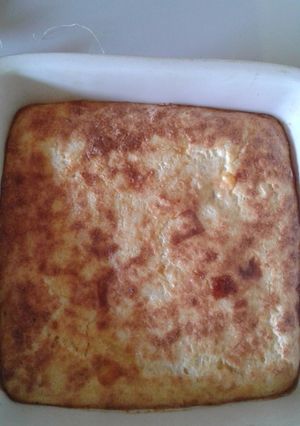 Una foto de Flan de queso esponjoso