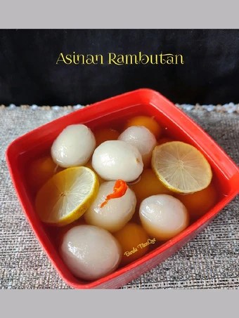 Recipe Asinan Rambutan the So Delicious Perfect