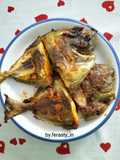 Ikan Bawal Bakar
