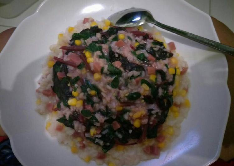 Bubur manado praktis dan sehat