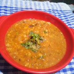 A picture of Split Chickpeas Fry Chana Dal Tadka.