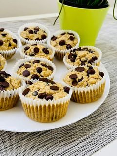 Una foto de Muffins avena y chocolate