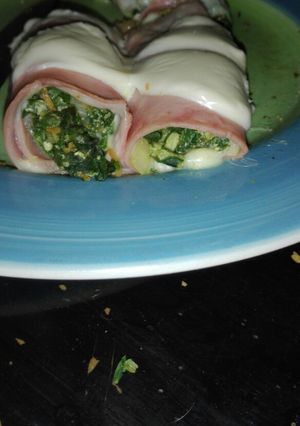 Una foto de Falsos canelones