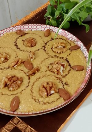 صورة لوصفة طمينة السميد الجزائرية