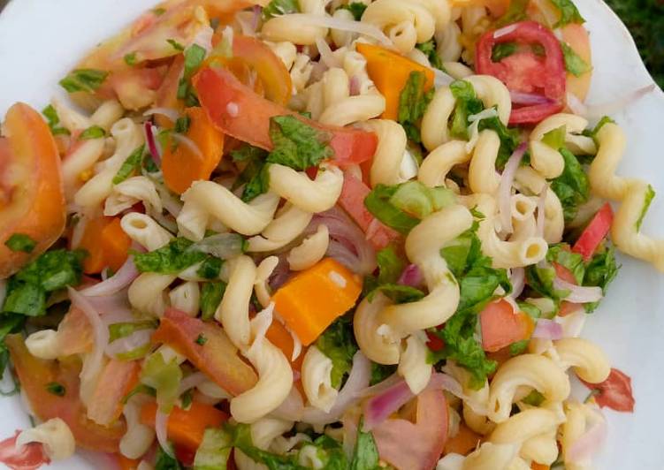 Step-by-Step Guide to Make Ultimate Pasta vegetables salad