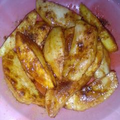 A picture of Fried sweet potato.