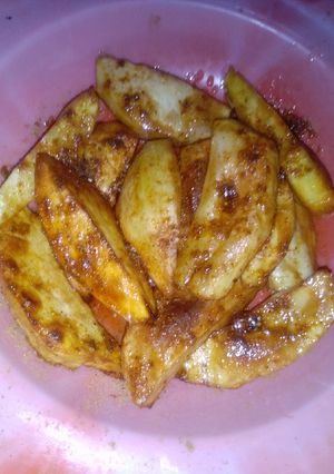A picture of Fried sweet potato.