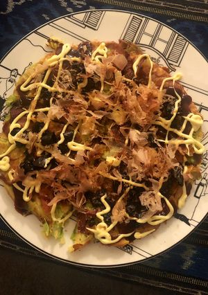 Une photo de Okonomiyaki
