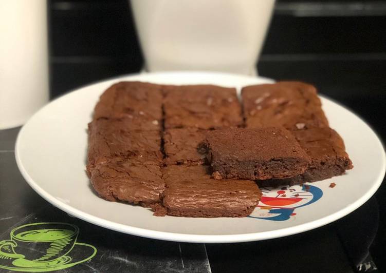 Nutella brownies cuma 3 bahan