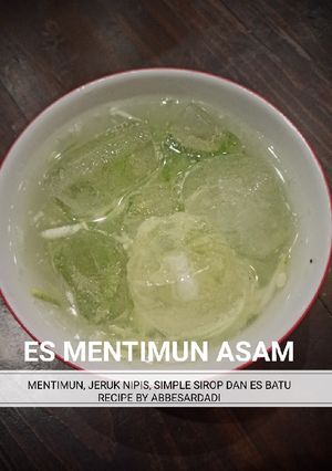 Foto resep CUCUMBER LIME ICE atau ES MENTIMUN ASAM