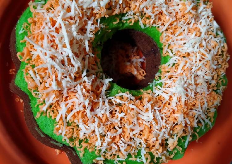 Brownis lapis pandan