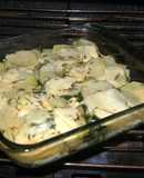 Lasaña vegetariana (papa, espinaca, queso) Celiacos