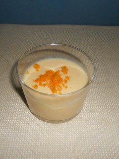 Una foto de Crema de melocotón