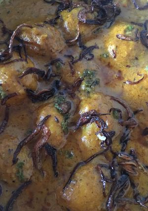 A picture of Aloo Dum.