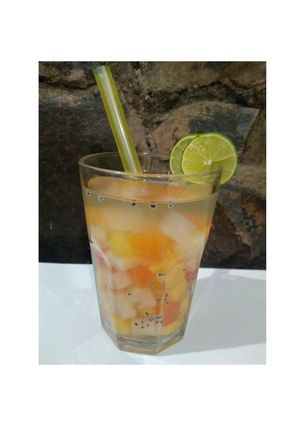 Foto resep Es buah Rebus
