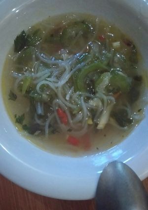 Foto resep Sayur oyong bihun