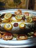 Spigole  al forno in crosta di sale e limone