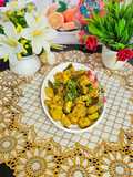 Raw banana sabji