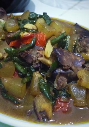Foto resep Kikil ati pedas