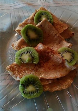 Una foto de Creps de avena