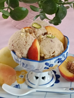 عکسی از دستور بستنی میوه ای