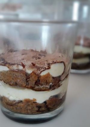 Una foto de Tiramisú expres