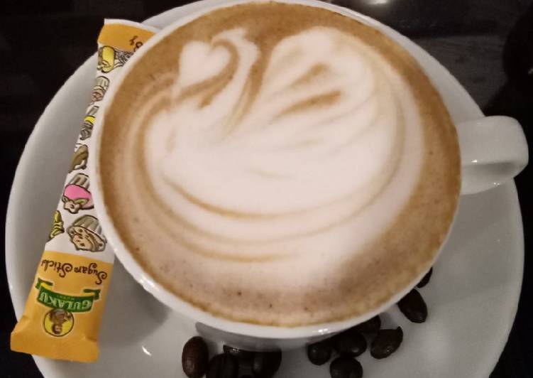 Resep Capucino latte art Anti Gagal