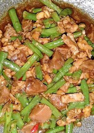 Foto resep Tumis Kacang Panjang Tempe Bakso