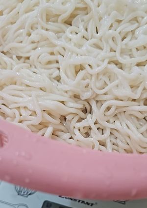 Foto resep Mie basah untuk mie ayam tanpa telur