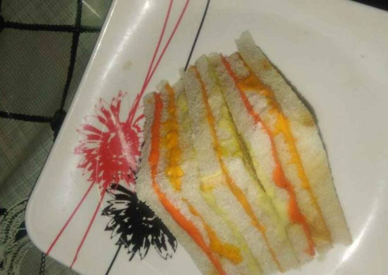 Rainbow sandwich