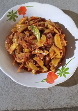 Foto resep Sambalado jengkol teri