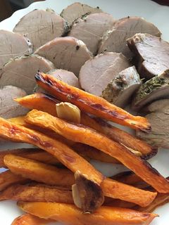 Sült édesburgonya kezdőknek recept fotója