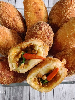 Foto resep Roti goreng isi ayam