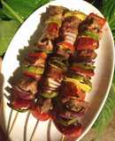 Brochetas de res 🐄