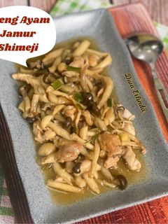 Foto resep Oseng Ayam Jamur Shimeji