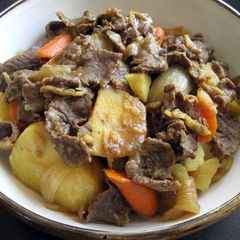 A picture of Curry Flavoured Nikujaga.