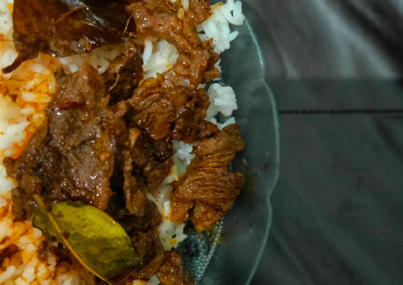 Rendang sapi mudah enak