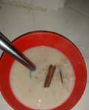 Avena en ojuelas con piloncillo y canela