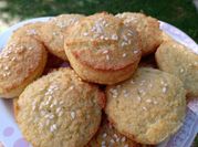 Una foto de galletitas de limón con stevia