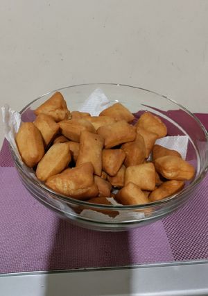 A picture of Mini Mandazis.