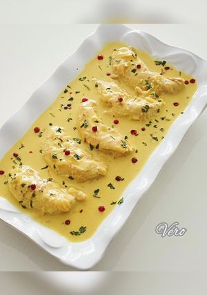 Une photo de Poulet au maroilles