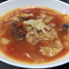 A picture of Minestrone Soup.