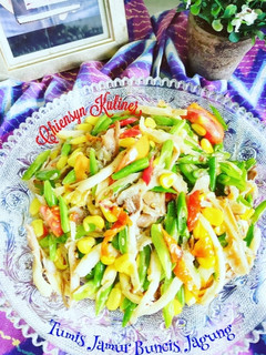 Foto resep Tumis Jamur Buncis Jagung