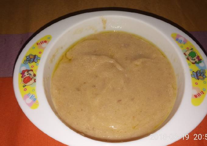 Resep Tim Kentang Kakap Kacang Merah (MPASI 7m+), Enak Banget