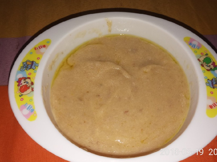 Resep Tim Kentang Kakap Kacang Merah (MPASI 7m+), Enak Banget