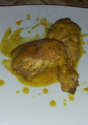 Una foto de Pollo a la mostaza